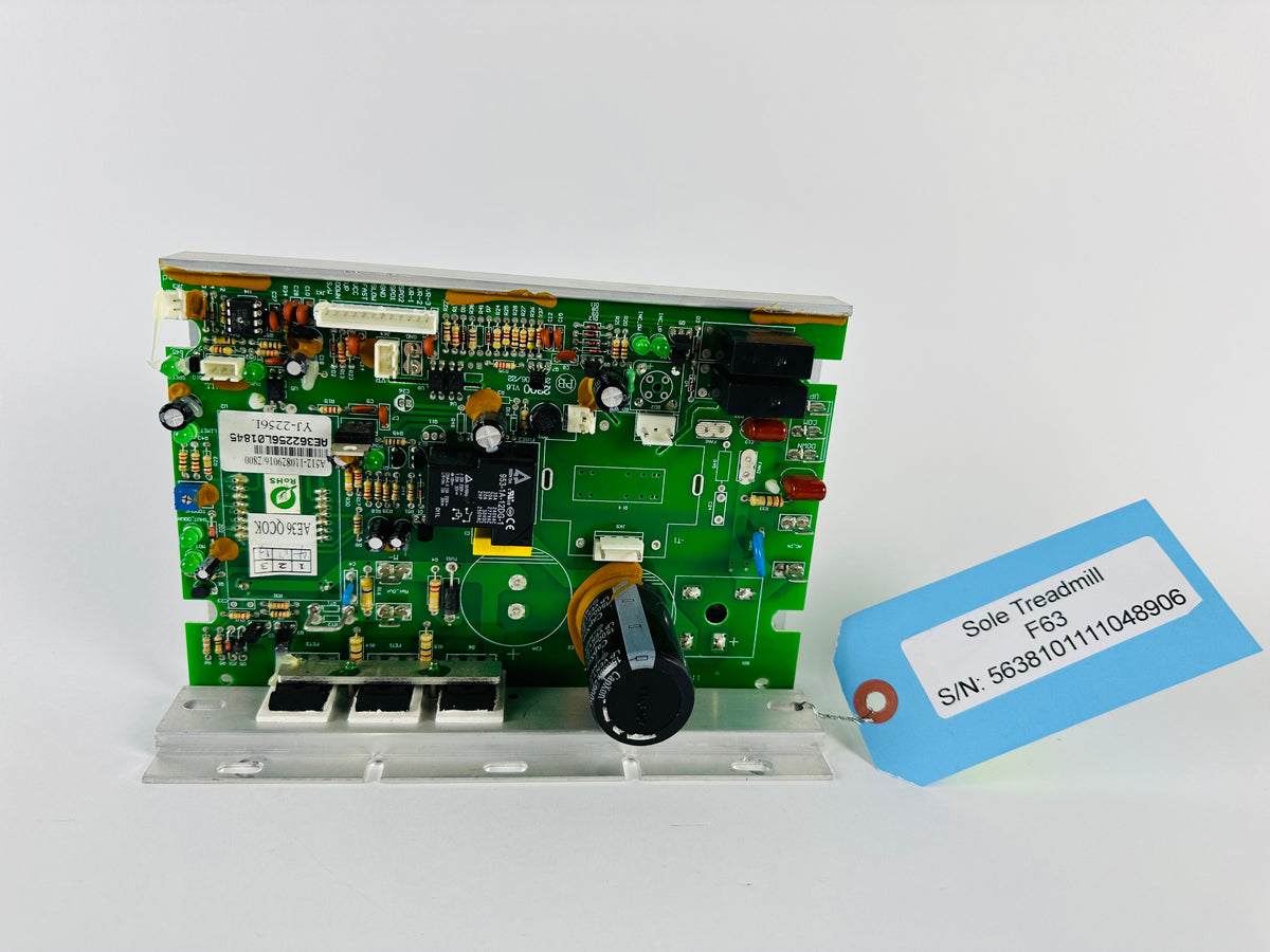 Sole Fitness F63 Treadmill Motor Control Board YJ2256L (BP302)