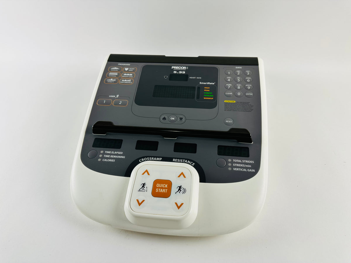 Precor 5.33 Elliptical Upper Display Console Panel (CP182)