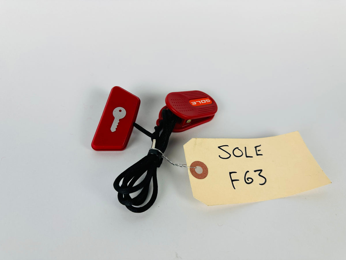 Sole F85 S77 F65 F80 F63 WF80 Treadmill Safety Key Lanyard (S
