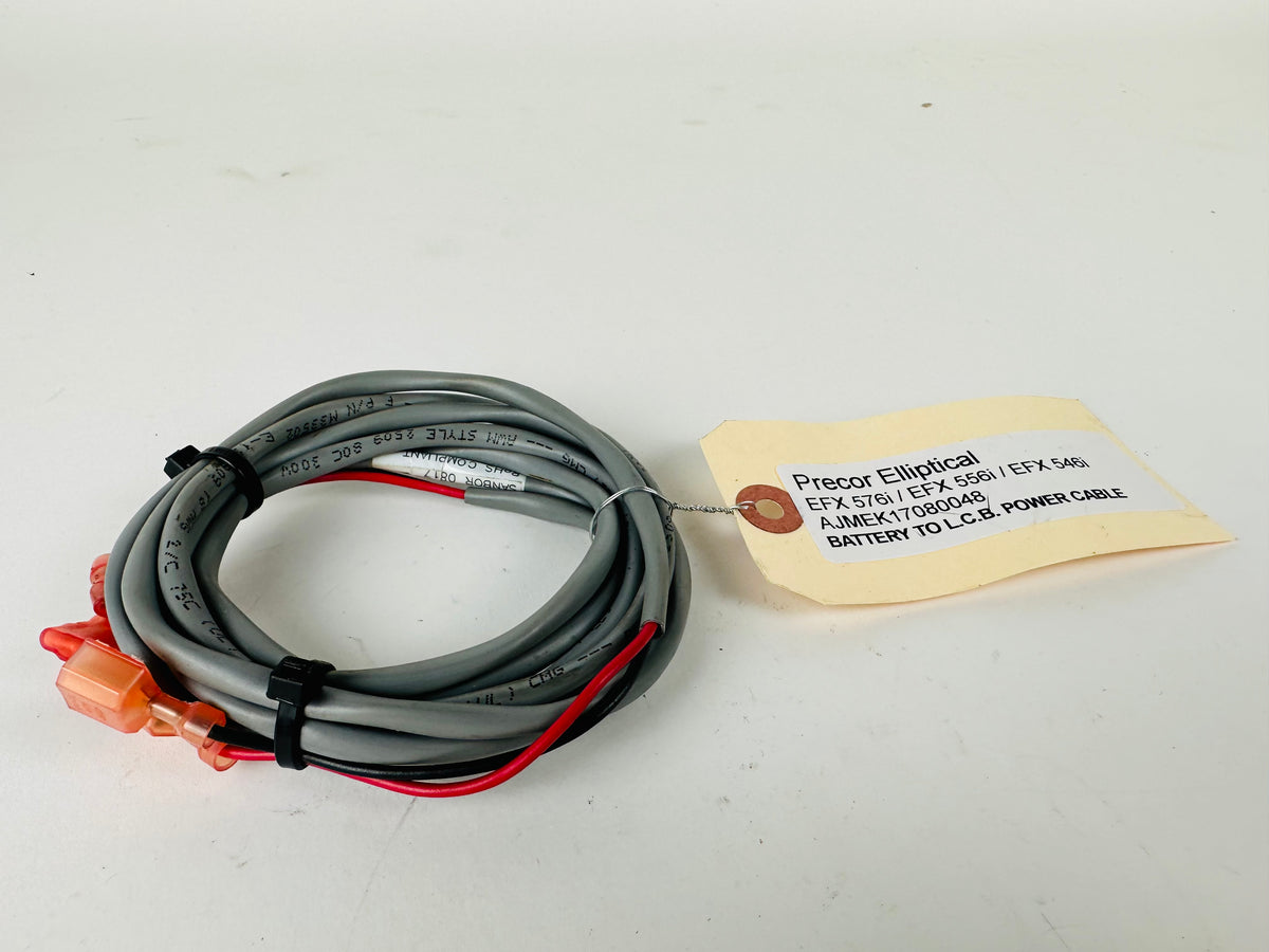 Precor EFX 576i 556i 546i Elliptical Cable Harness Battery To L.C.B (D