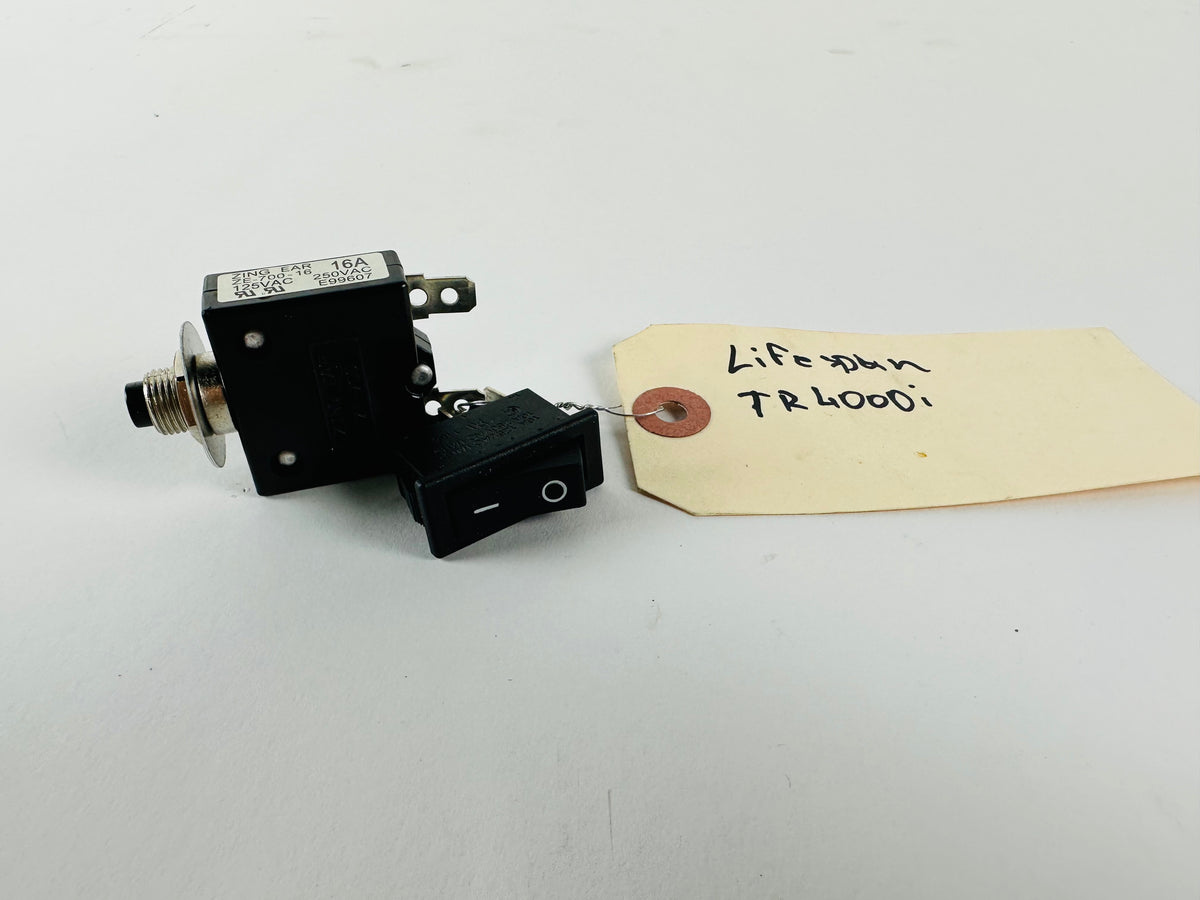 LifeSpan Treadmill Power Circuit Breaker Switch ZE700 Power Switch (P
