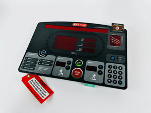 Star Trac 9-7631-MUSAP0 Treadmill Display Console Overlay (KP230)