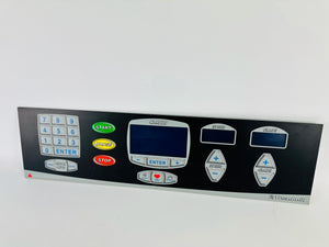 Landice L7 Cardio Trainer Treadmill Display Console Overlay Panel (CP296)