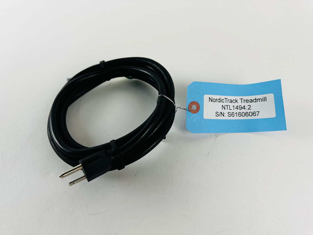 NordicTrack NTL1494.2 Treadmill AC Power Supply Cable Line Cord (SC120)