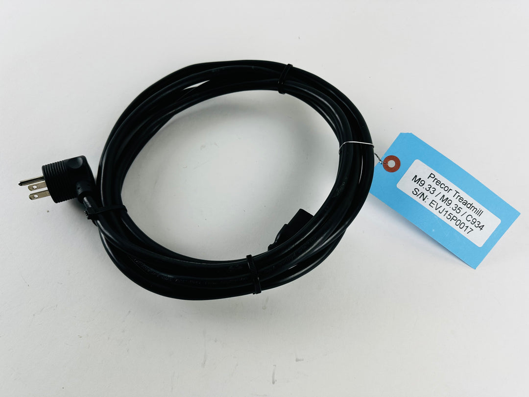 Precor M9.33 M9.35 C934 Treadmill AC Power Supply Cable Line Cord (SC144)