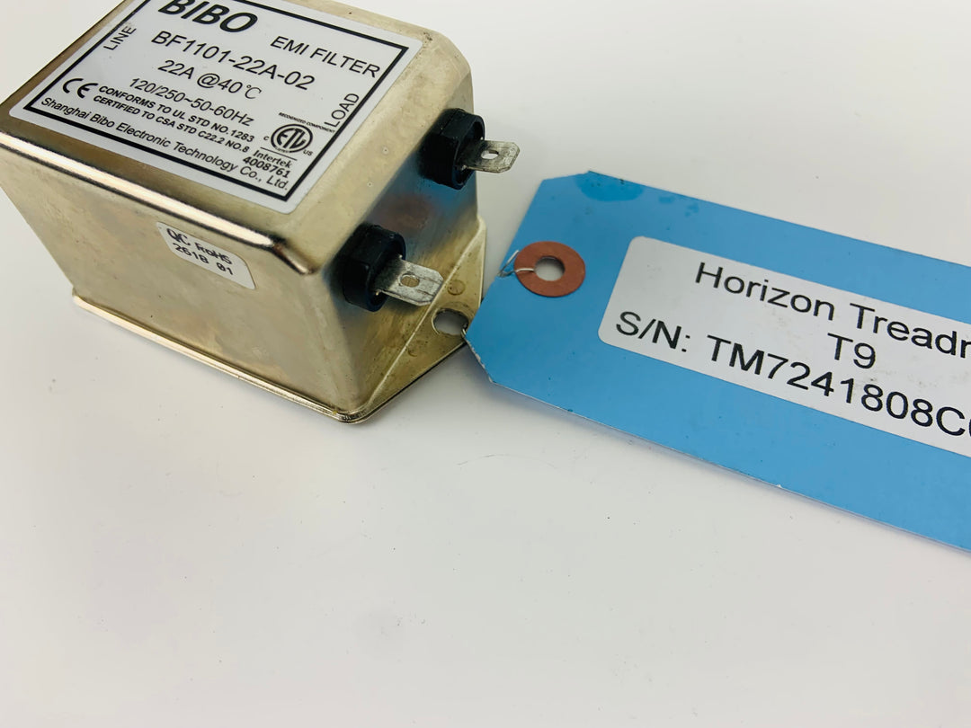 Horizon Fitness T9 Treadmill Power Supply Filter BF1101-22A-02 (EP44)