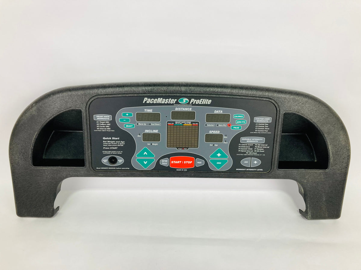 PaceMaster Pro Elite Treadmill Display Console Panel (CP677)