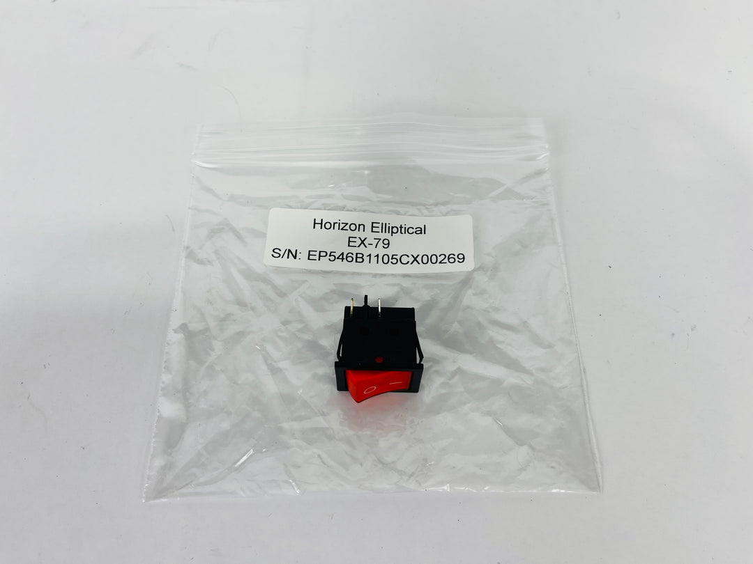 Horizon Fitness EX-79 Elliptical Power Switch On Off (PP63)