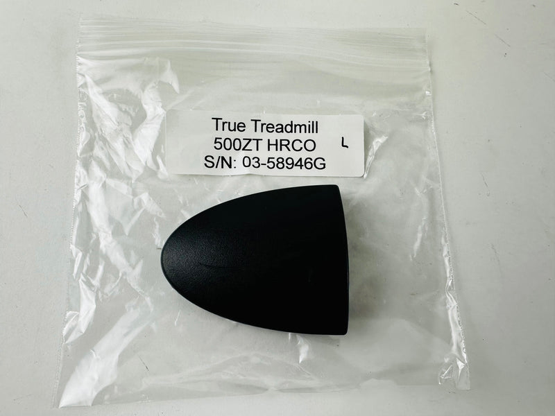True 500ZT HRCO Treadmill Left Front Bullet Cap Cover (MX91)