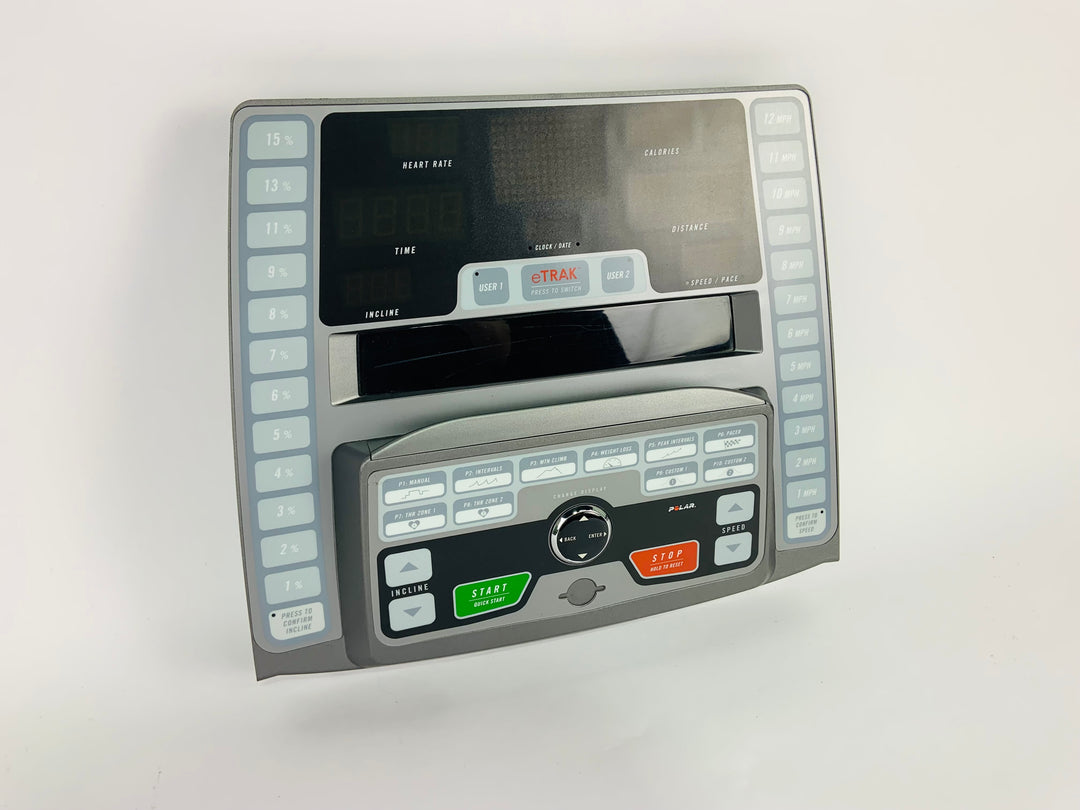 Horizon Fitness Elite T6 Treadmill Display Console Panel (CP456)