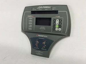 Life Fitness X91 Elliptical Console Overlay (KP297)