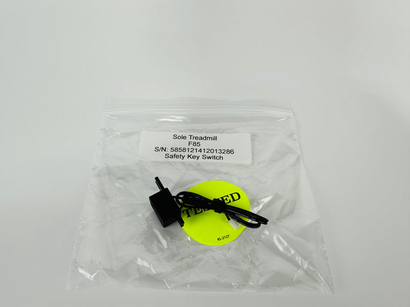 Sole Fitness F85 Treadmill Safety Key Switch Wire Harness (SS122)