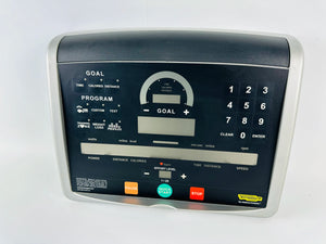 TechnoGym Excite 700 SP Upright Bike Display Console Panel Overlay (KP45)
