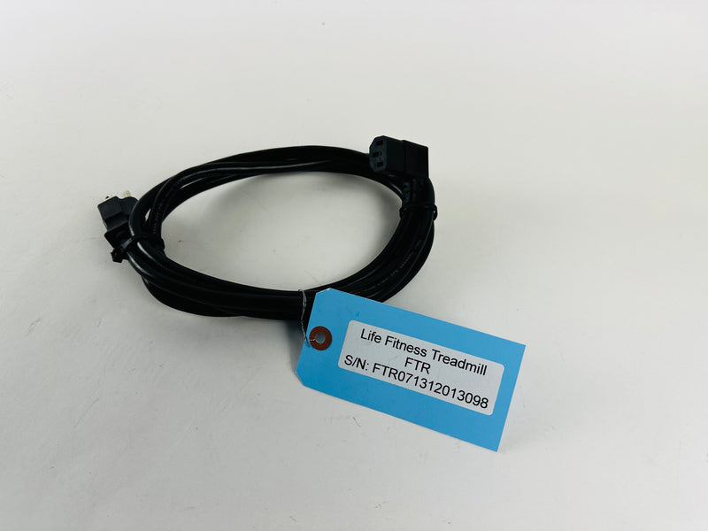 Life Fitness FTR Treadmill AC Power Supply Cable Line Cord (SC91)