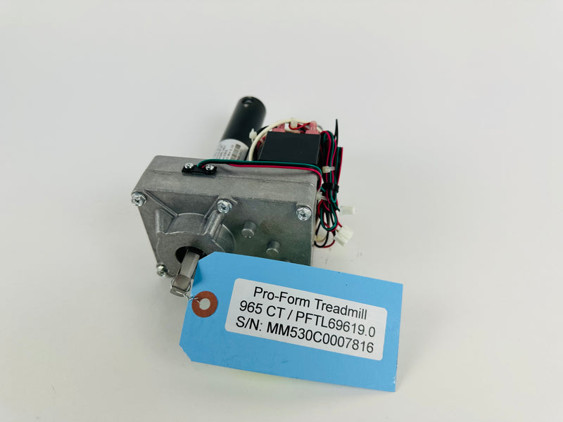 Pro-Form 965 CT PFTL69619.0 Treadmill Incline Lift Motor 406066 SJJ1-14 (FP201)