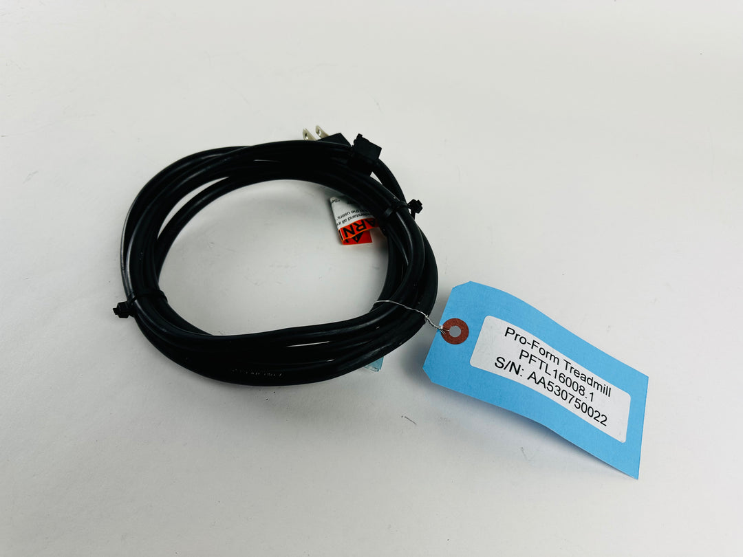 Pro-Form PFTL 16008.1 Treadmill AC Power Supply Cable Line Cord (SC82)