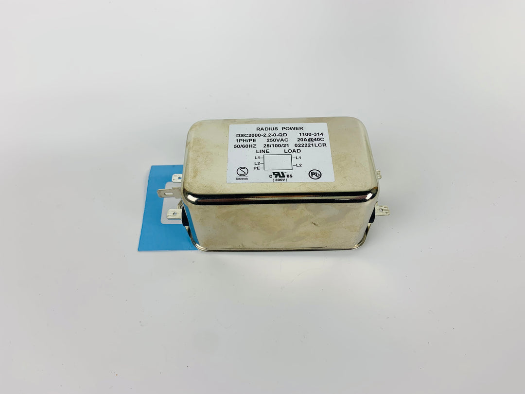 Peloton TR02 Treadmill Power Supply Line Input Filter DSC2000-2.2-0-QD (EC48)