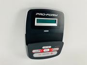Pro-Form ZE6 PFEL05813.0 Elliptical Display Console Panel (CP415)