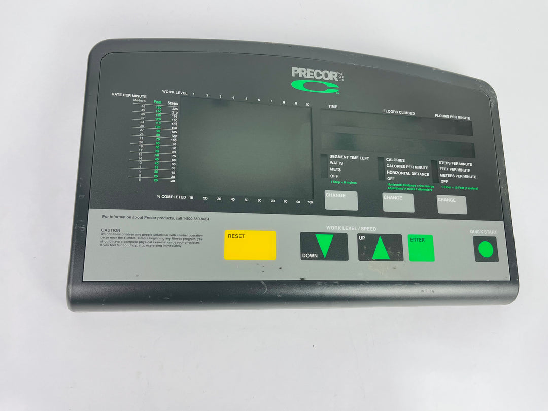 Precor Stepper Climber Console Overlay 33536 (KP119)