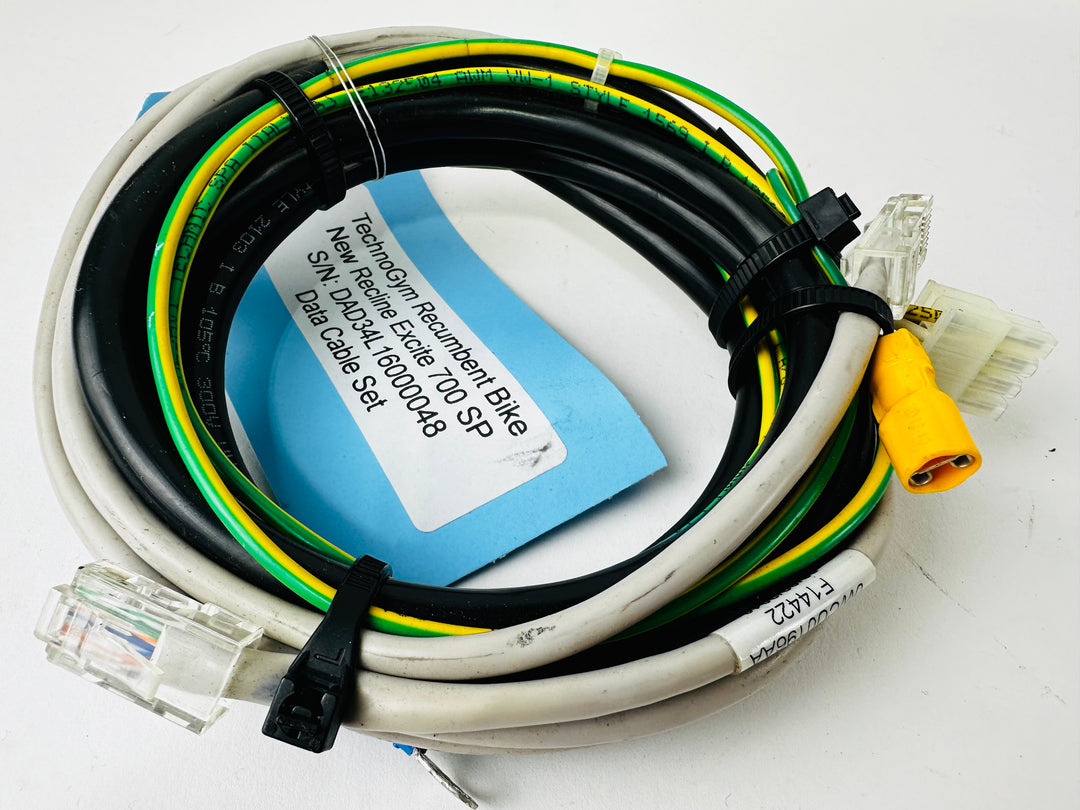 TechnoGym New Recline Excite 700 SP Recumbent Bike Data Wire Cable Set (DC246)