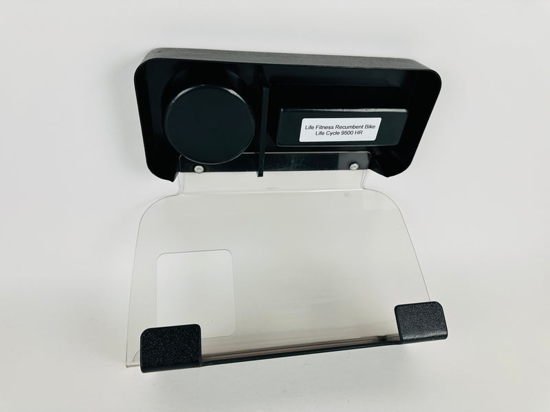 Life Fitness Life Cycle 9500 HR Recumbent Bike Book Tblet Cup Holder (EC182)