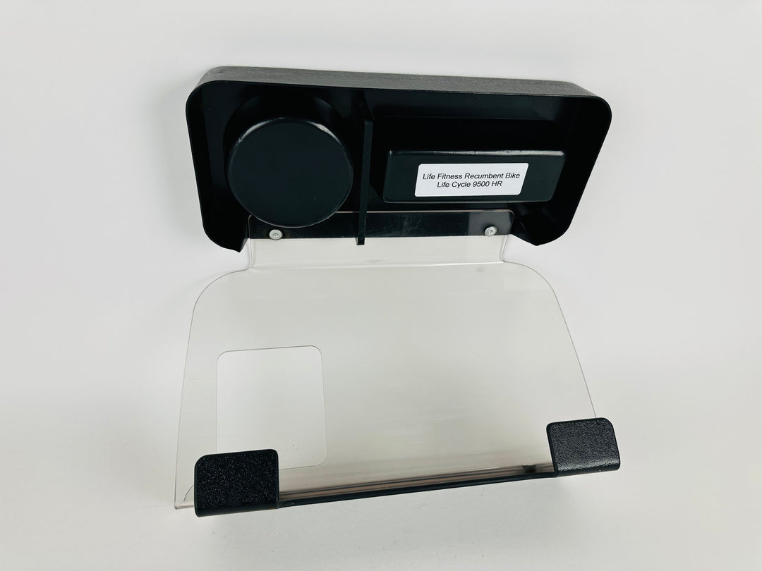 Life Fitness Life Cycle 9500 HR Recumbent Bike Book Tblet Cup Holder (EC182)