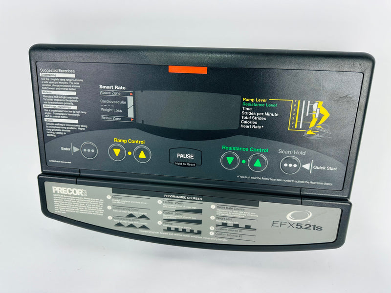 Precor EFX 5.21s Elliptical Console Overlay (KP110)