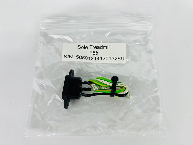 Sole Fitness F85 Treadmill Power Entry Socket Input Module Set (PP105)