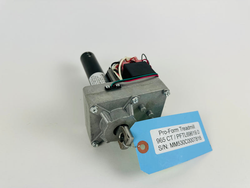 Pro-Form 965 CT PFTL69619.0 Treadmill Incline Lift Motor 406066 SJJ1-14 (FP201)
