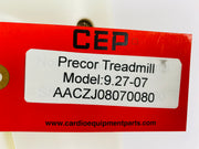 Precor 9.27 Treadmill Display Console Panel (CP687)