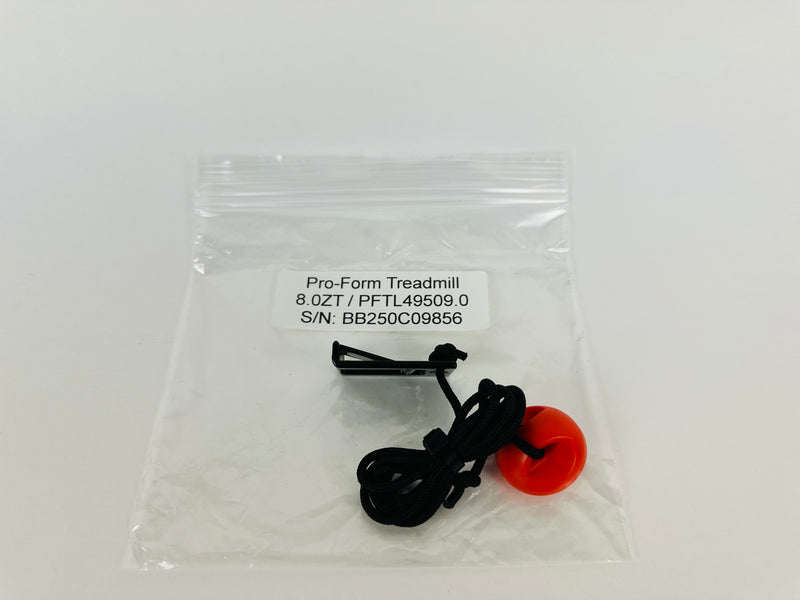 Pro-Form 8.0ZT PFTL49509.0 Treadmill Magnetic Safety Key Lanyard (SK123)