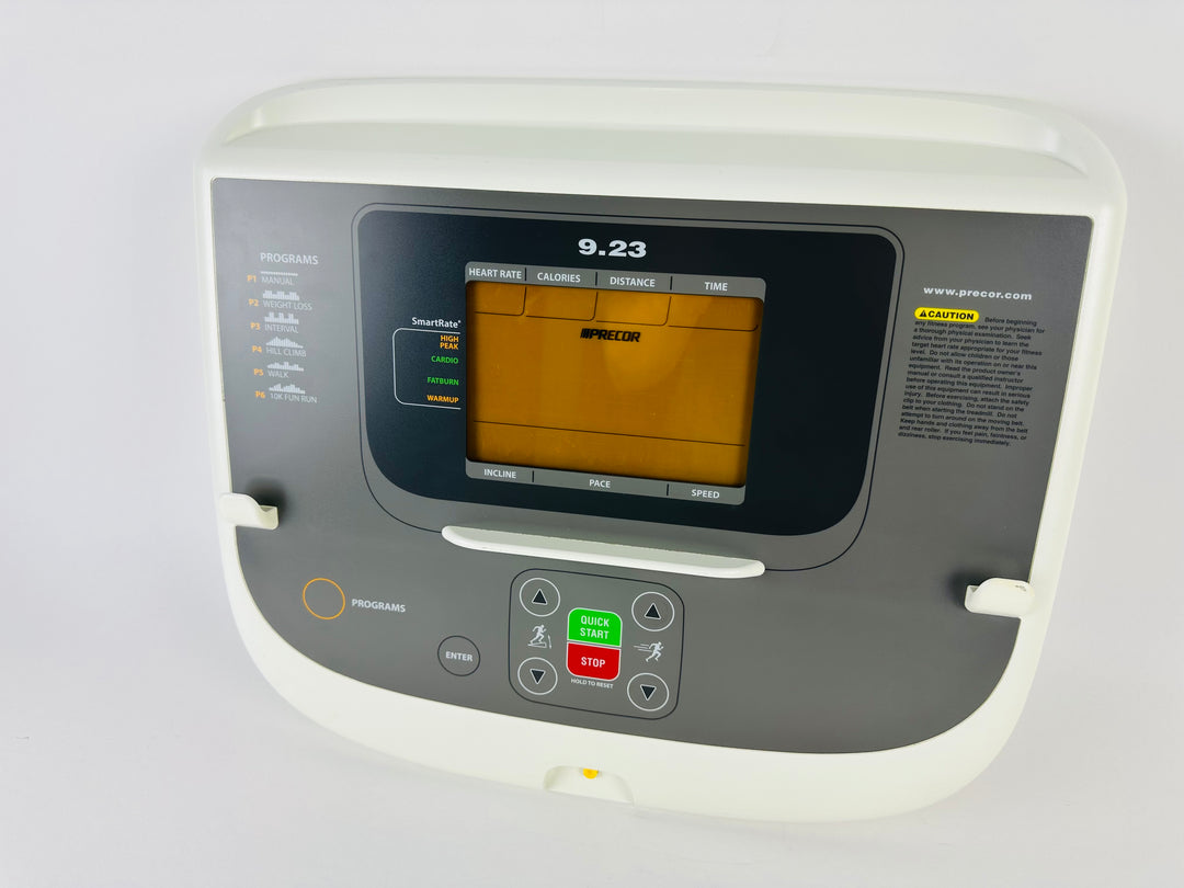 Precor 9.23 Treadmill LCD Upper Display Console Panel (CP151)