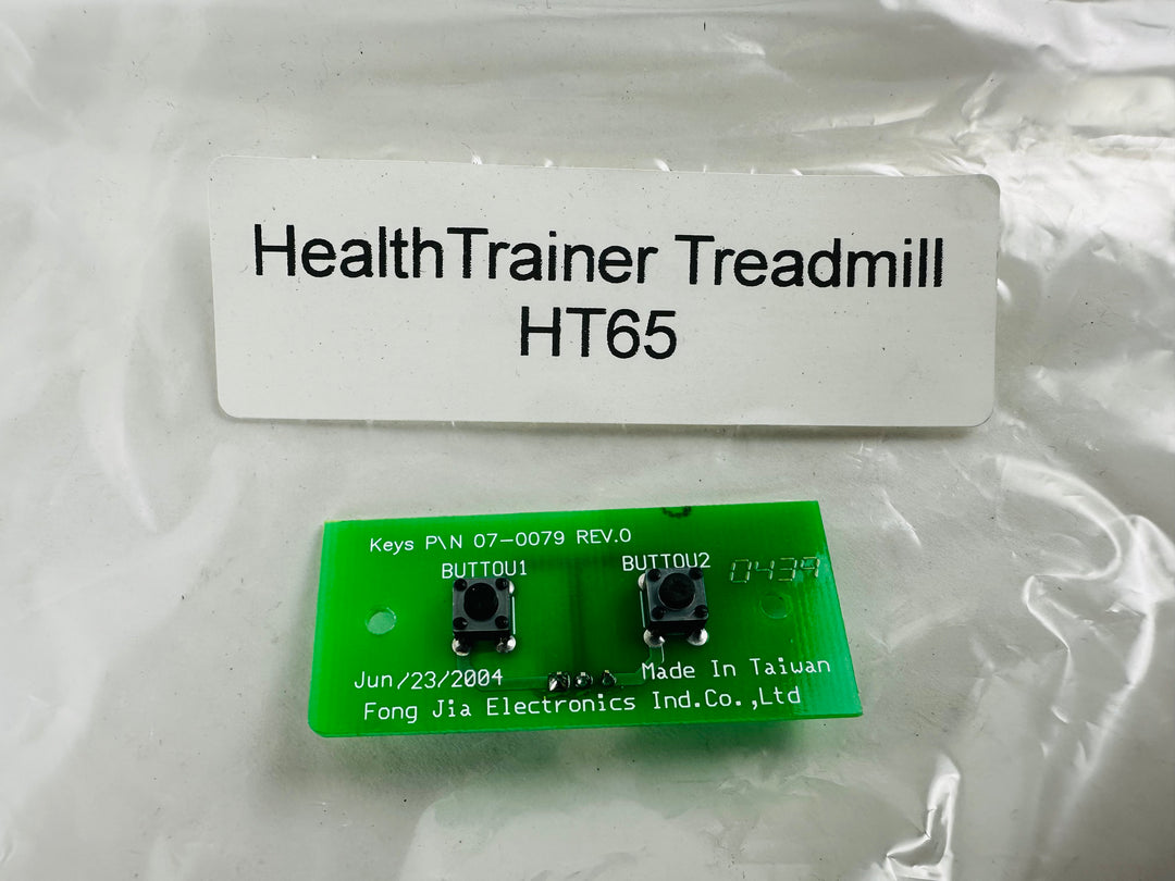 HealthTrainer HT65 Treadmill Speed And Incline Control Board 07 0079