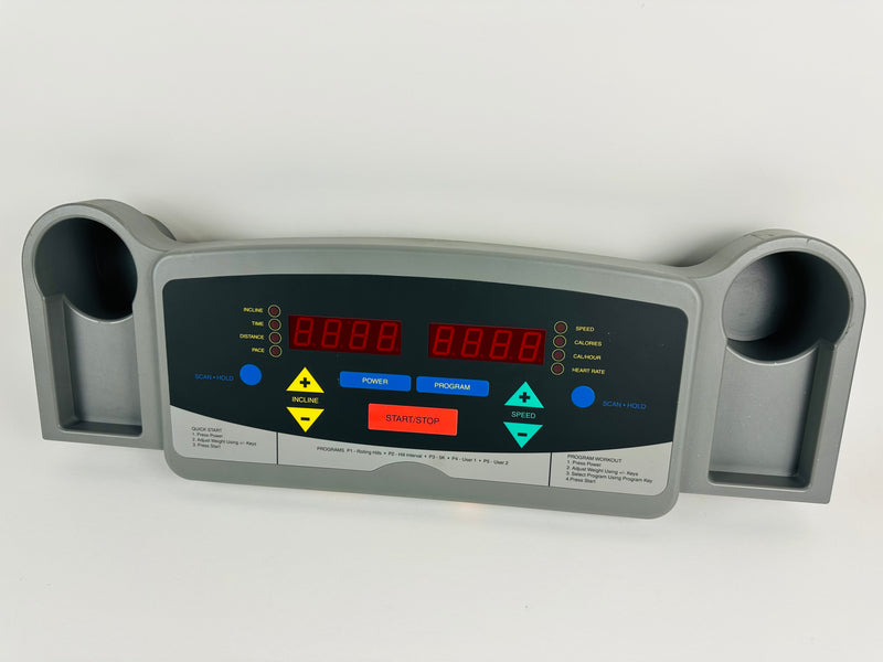 Trimline 7200.1 Treadmill Display Console Panel (CP432)