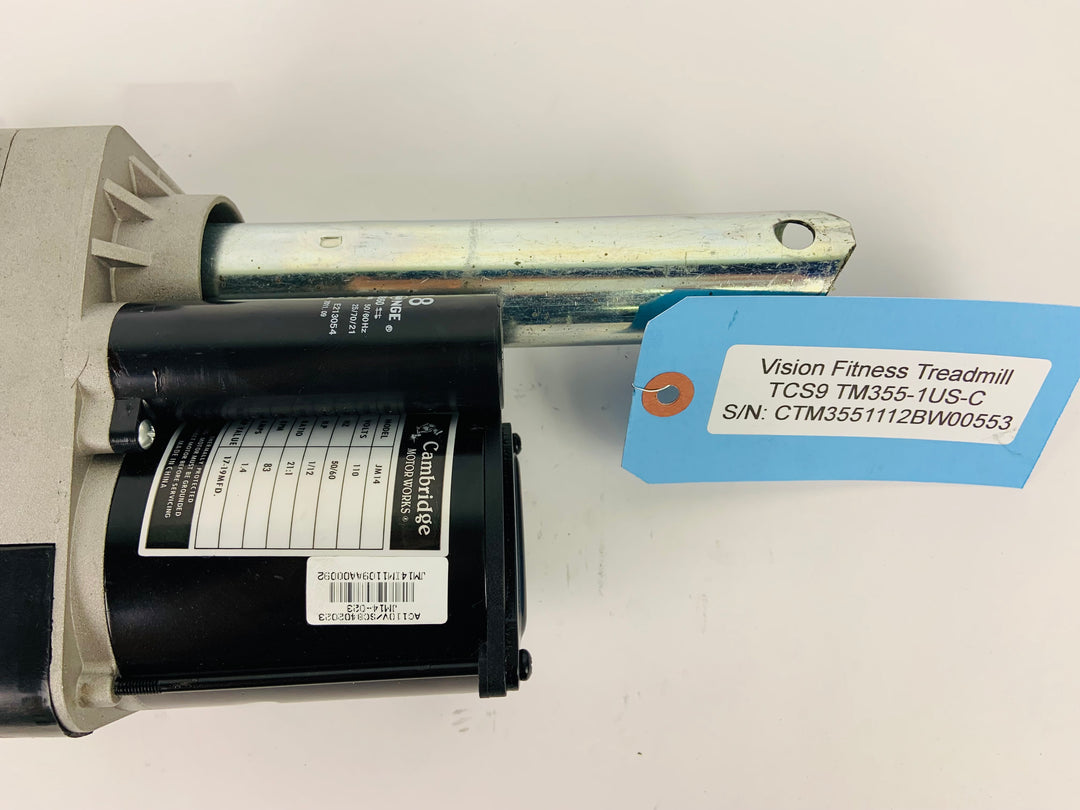 Vision Fitness TCS9 TM355-1US-C Treadmill Incline Lift Motor JM14-023 (FP221)