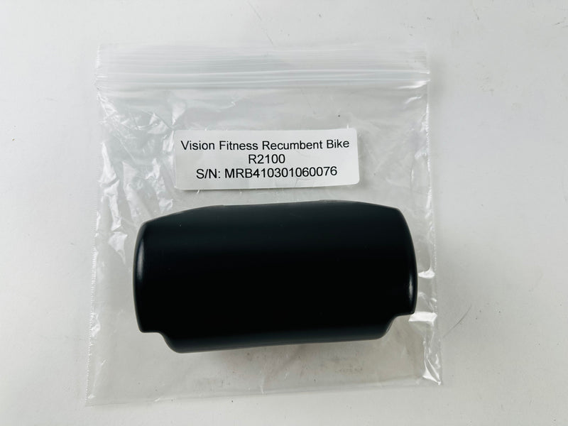 Vision Fitness R2100 Recumbent Bike Seat Rail Frame End Cap (MX84)