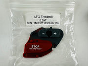 AFG 5.0 Treadmill Right Stop Hold To Reset Rubber Key (KP57)