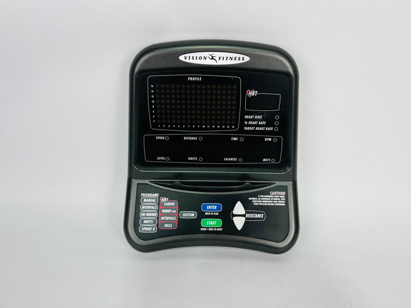 Vision Fitness X6200HRT7 Elliptical Display Console Panel (CP514)