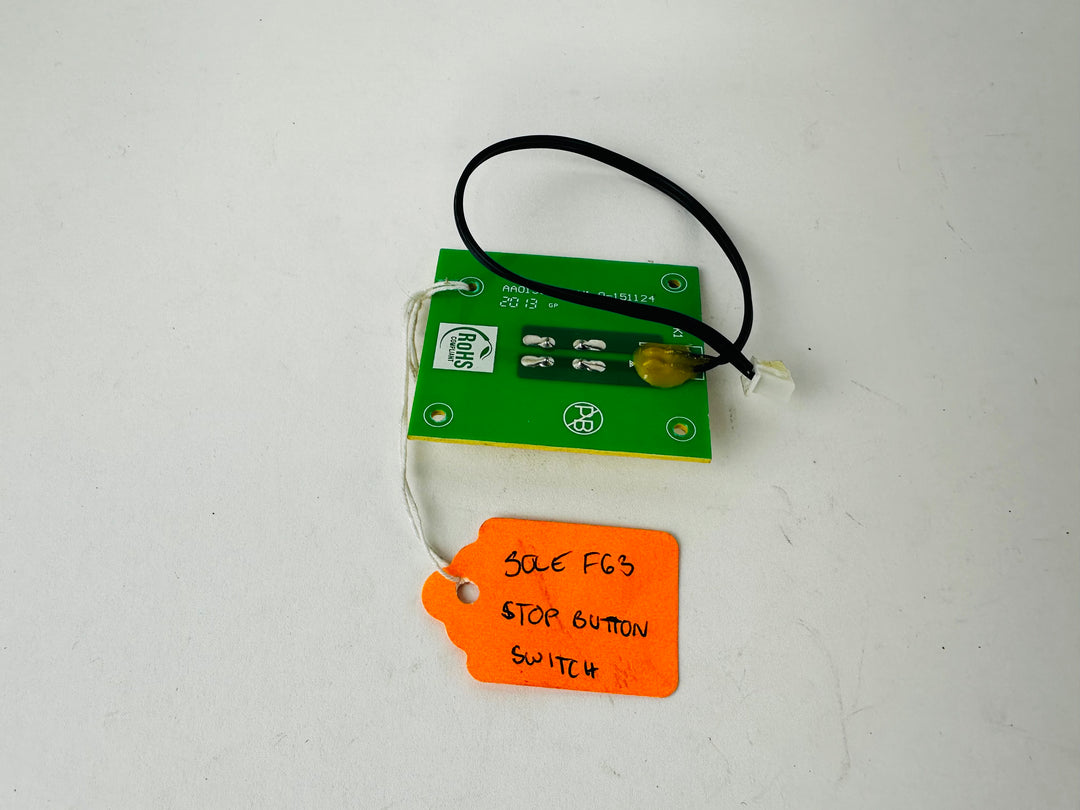 Sole Fitness F63 Treadmill Stop Button Board (KP69)
