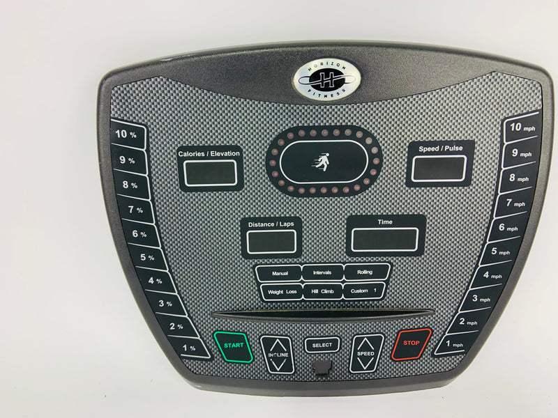 Horizon Fitness Elite 3.0T Treadmill Display Console Panel (CP454)