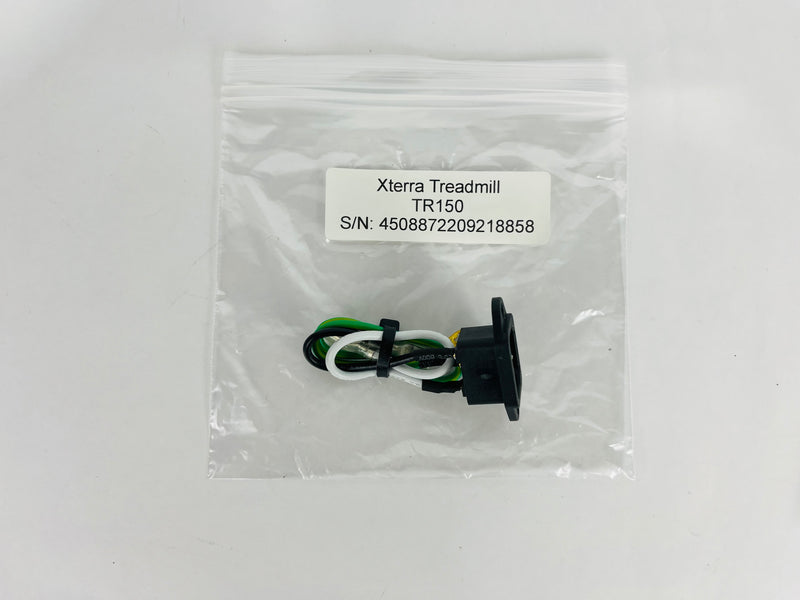 Xterra TR150 Treadmill Power Entry Socket Input Module Set (PP110)