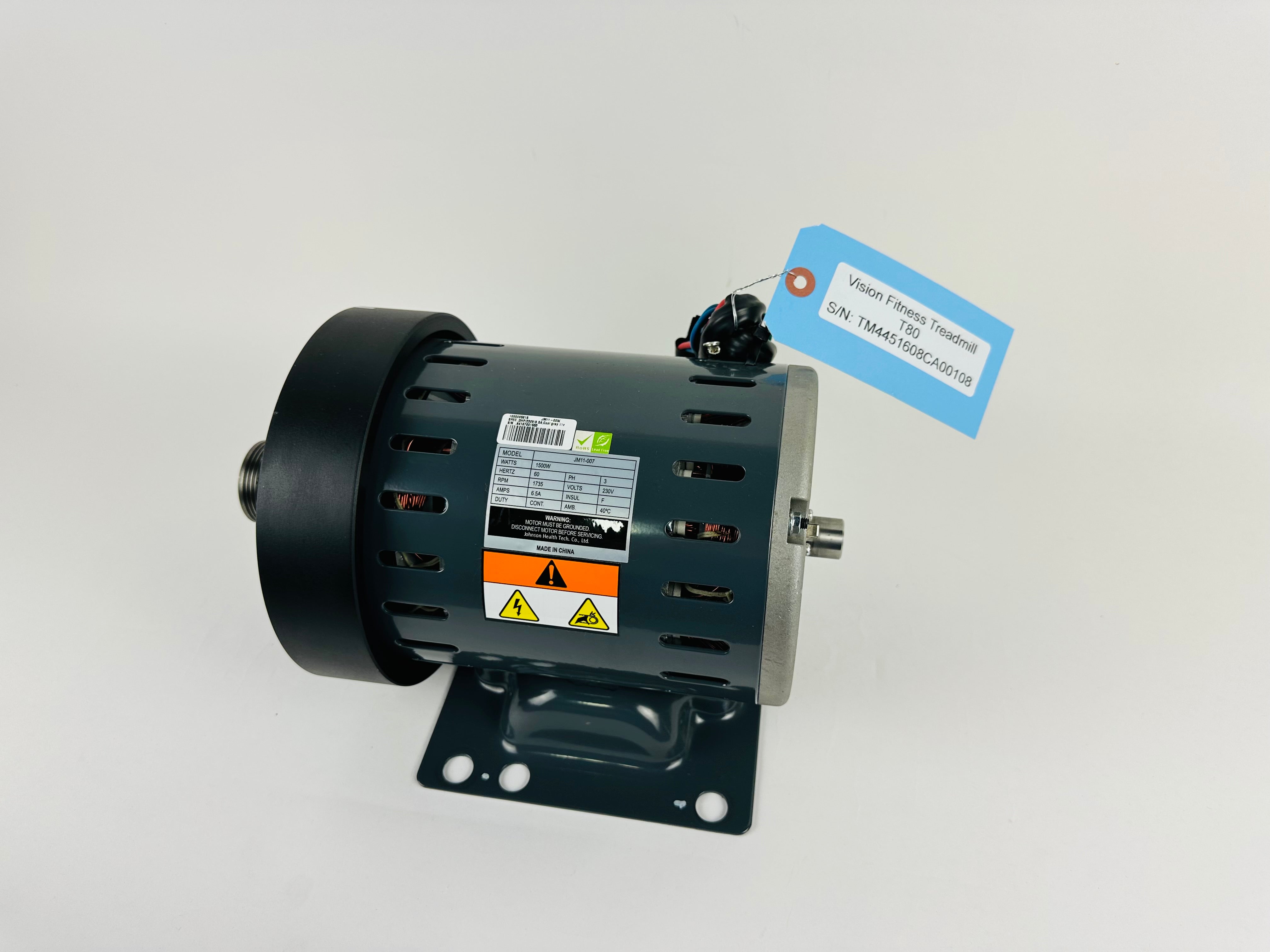 Jm12 003 Afg At Treadmill AFG Horizon Livestrong T6 Treadmill DC Drive Motor JM12