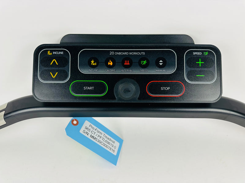 Pro-Form 965 CT PFTL69619.0 Treadmill Heart Rate Pulse Bar  (KP99)