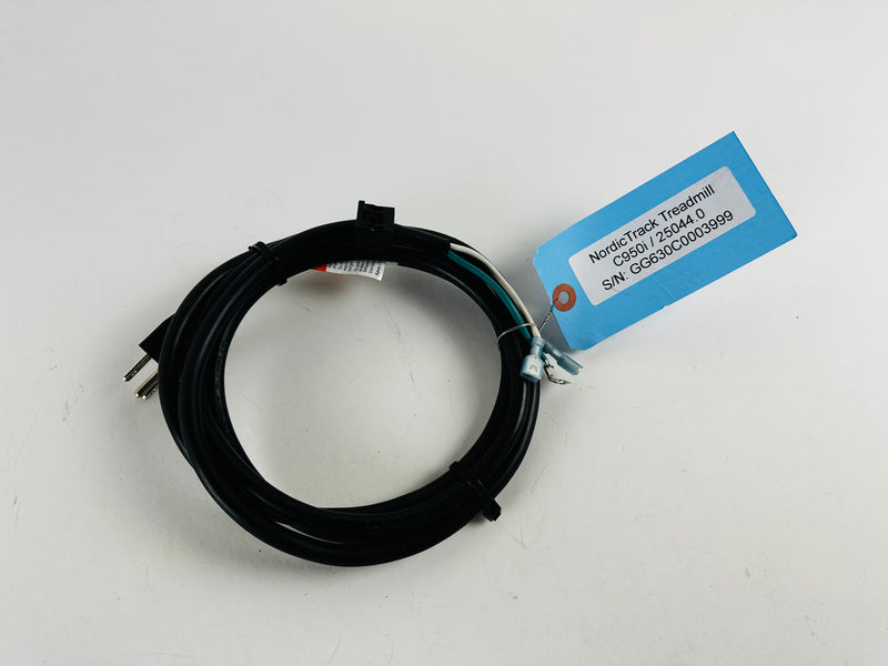 NordicTrack C950i 25044 Treadmill AC Power Supply Cable Line Cord (SC128)