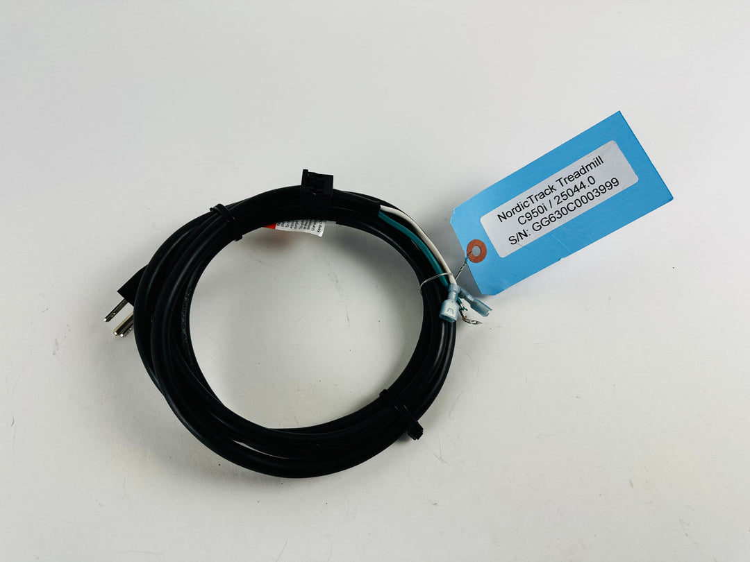 NordicTrack C950i 25044.0 Treadmill AC Power Supply Cable Line Cord (SC128)