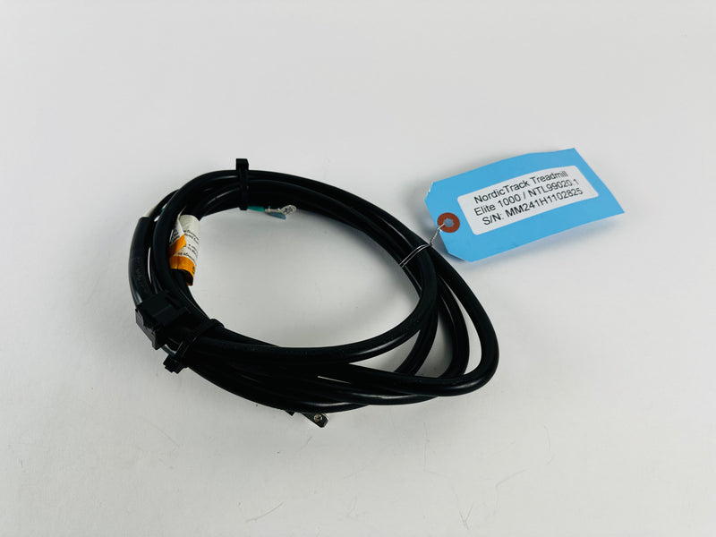NordicTrack Elite 1000 Treadmill AC Power Supply Cable Line Cord (SC117)