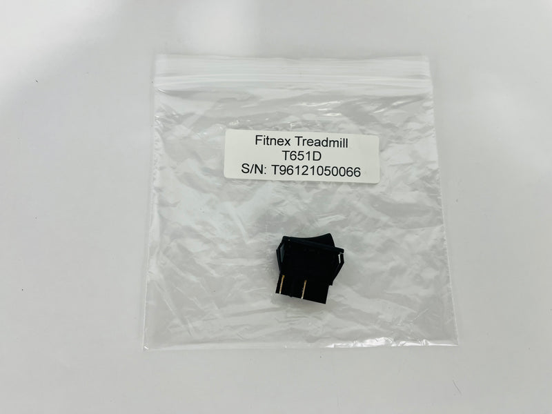 Fitnex T651D Treadmill Power Switch On Off (PP156)