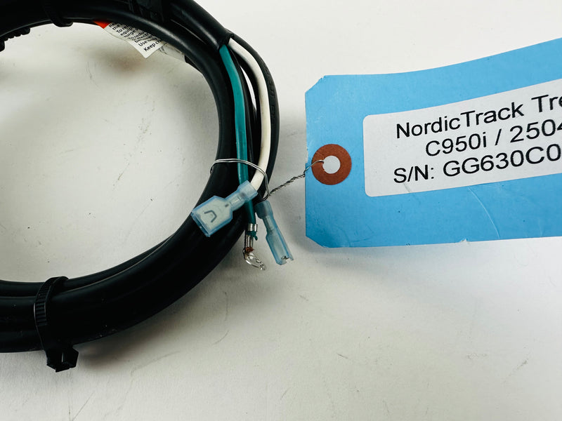 NordicTrack C950i 25044 Treadmill AC Power Supply Cable Line Cord (SC128)