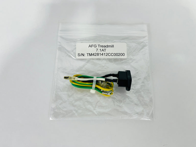 AFG 7.1AT Treadmill Power Entry Socket Input Module Set (PP149)