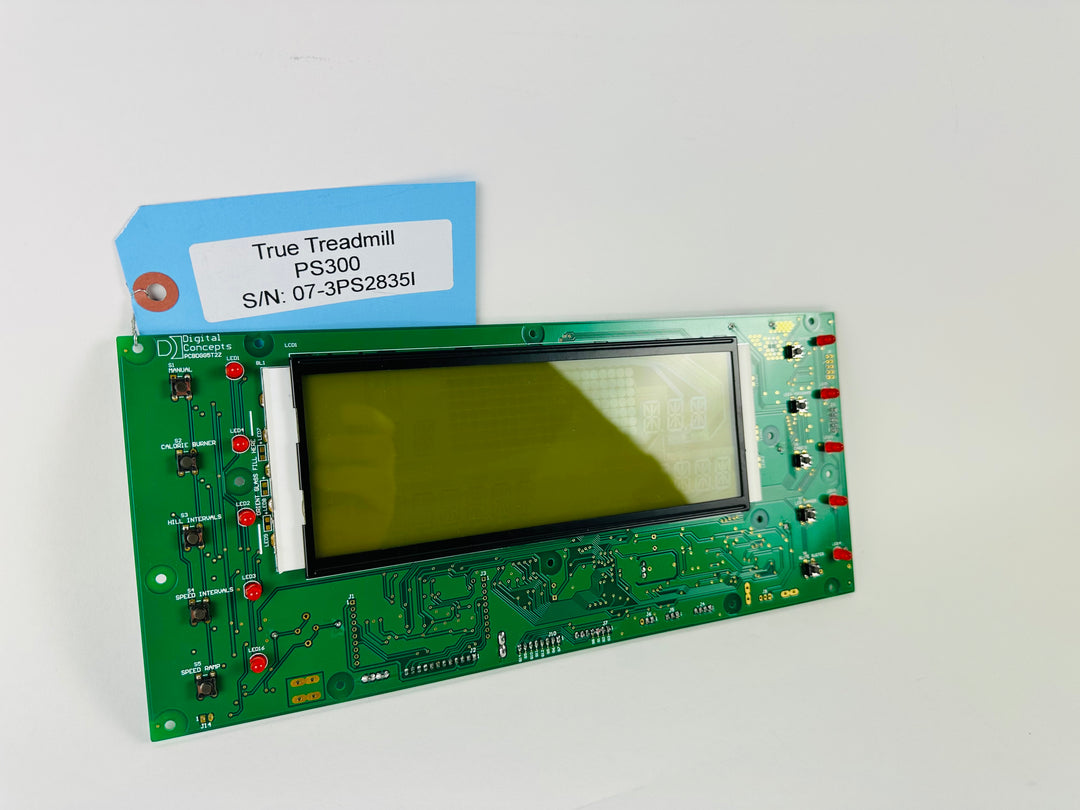 True PS300 Treadmill Console Display Electronic Board ASM-DGG5T-2A (CP392)